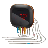 Термометр INKBIRD IBT-4XS зарядка USB 1000мАч. (Bluetooth + 4 щупа)