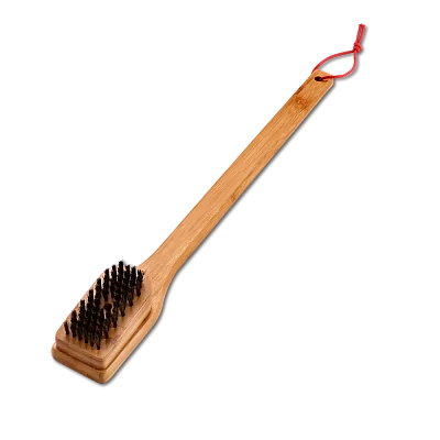 Щетка для гриля с бамбуковой ручкой WEBER, 46см. 